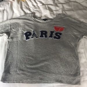 Rails Paris appliqué sweatshirt